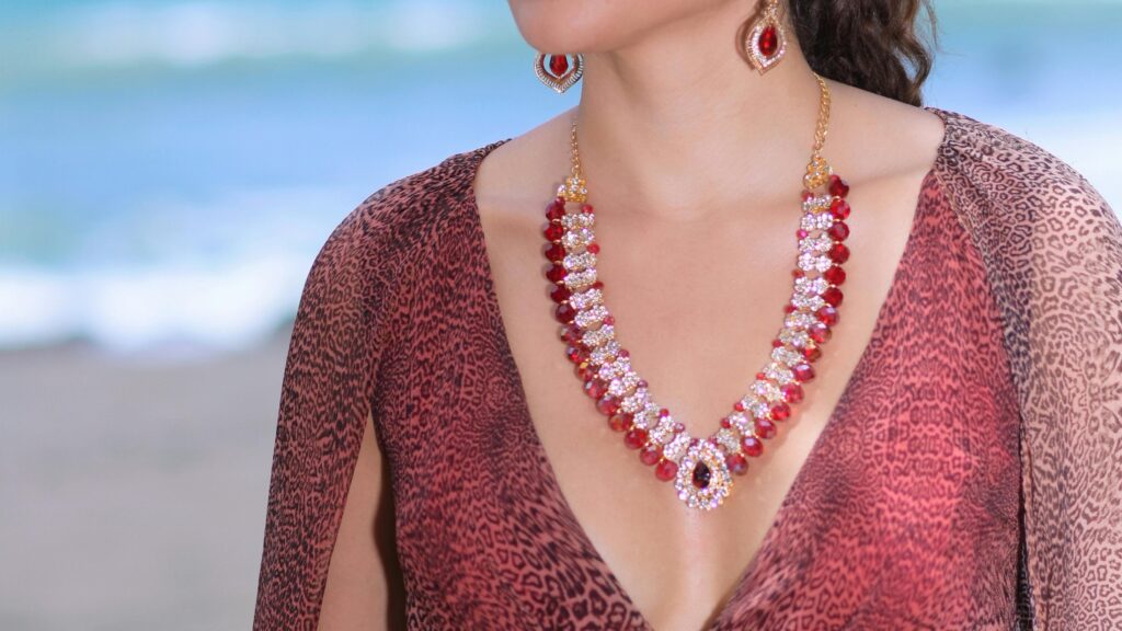 Layered and Statement Necklaces: 