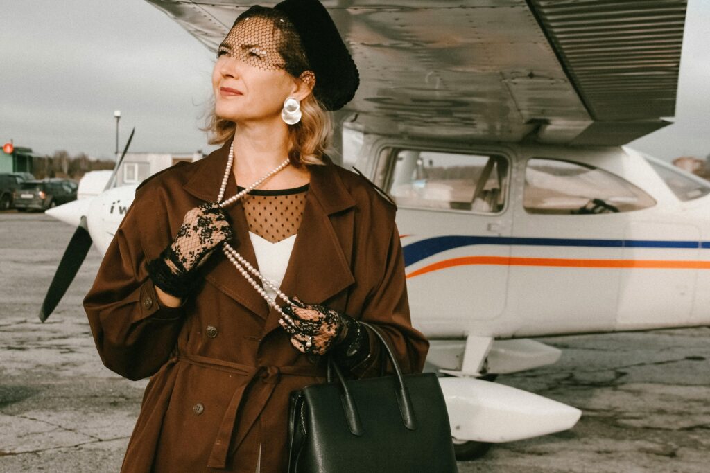 Women's Airport Look